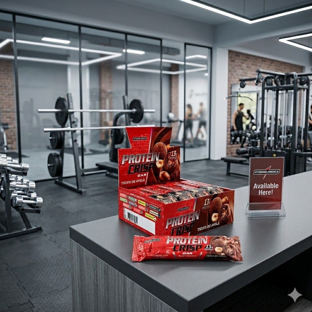 Barra Protein Crisp - Caja X 12 Unidades