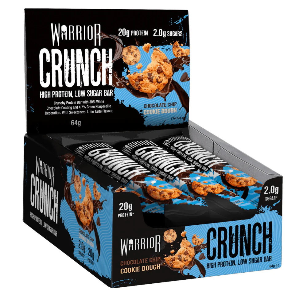 BARRA DE PROTEINA - CRUNCH - X 12 UNIDADES