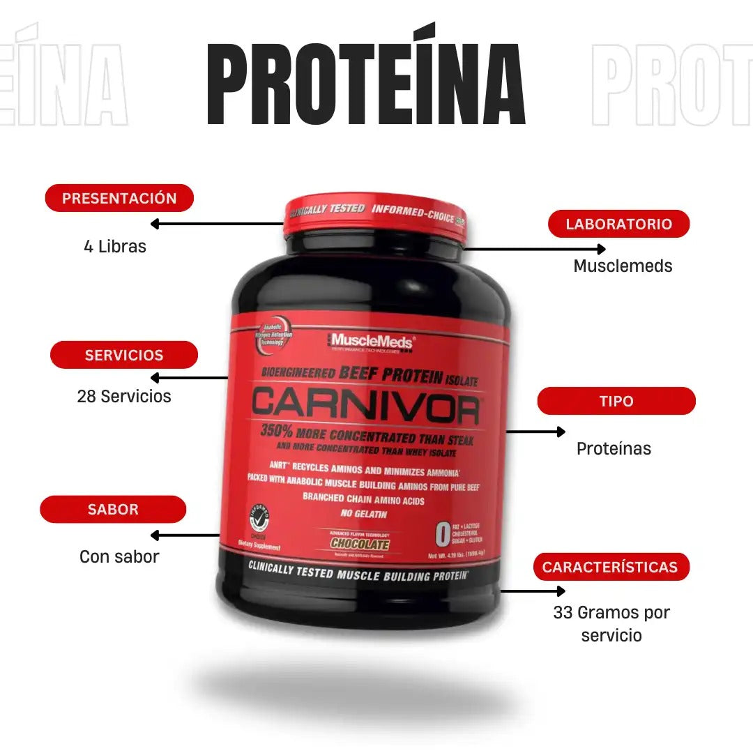 Carnivor Isolate 2kg/ MuscleMeds