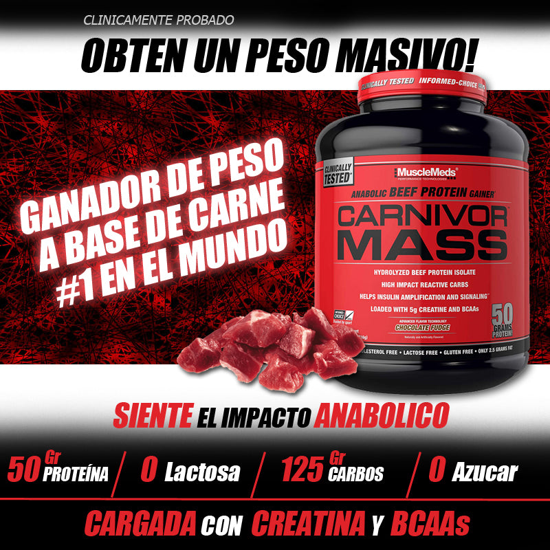 Carnivor Mass 6LB/ MuscleMeds