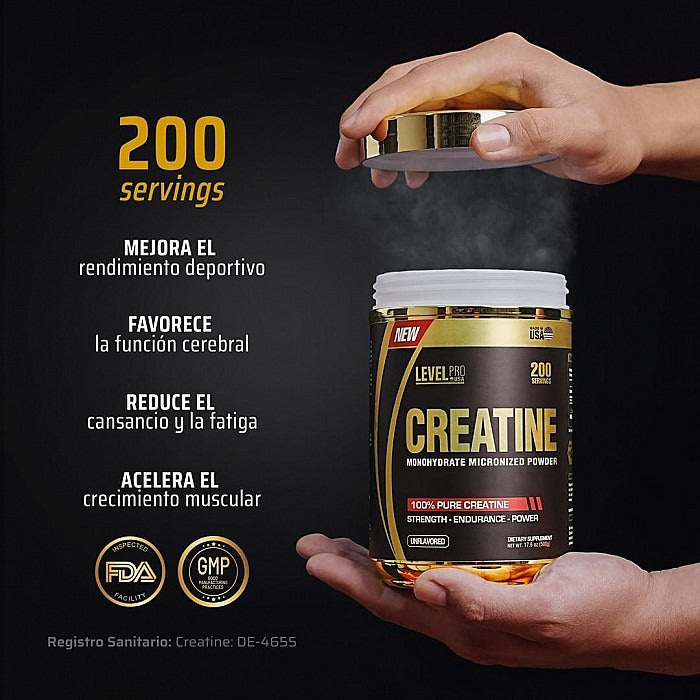 Creatina Level Pro 500gr