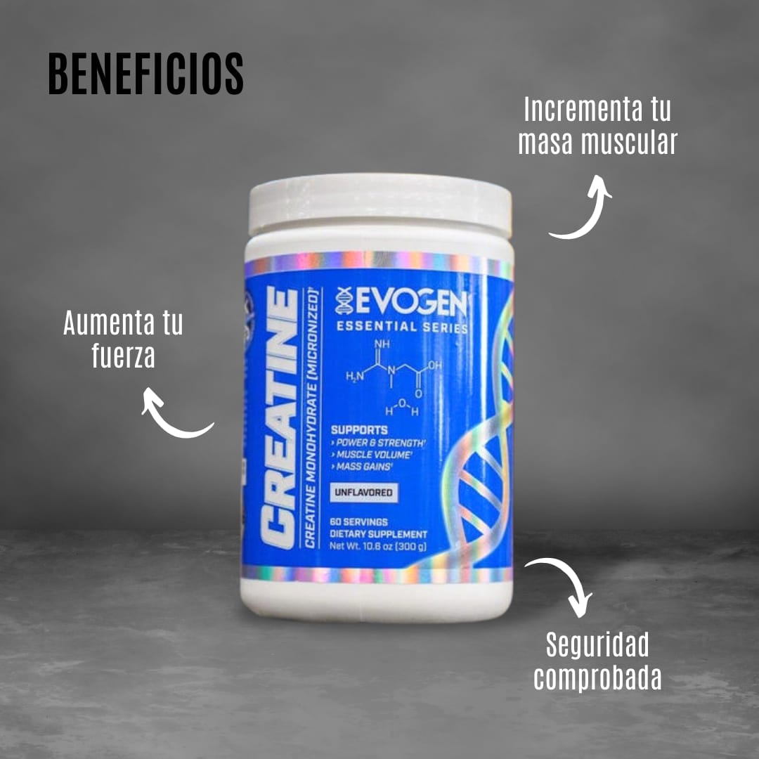 Creatina Monohidratada - Evogen - 300gr