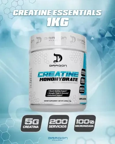 Creatina Monohidratada Dragon Pharma - 1kg