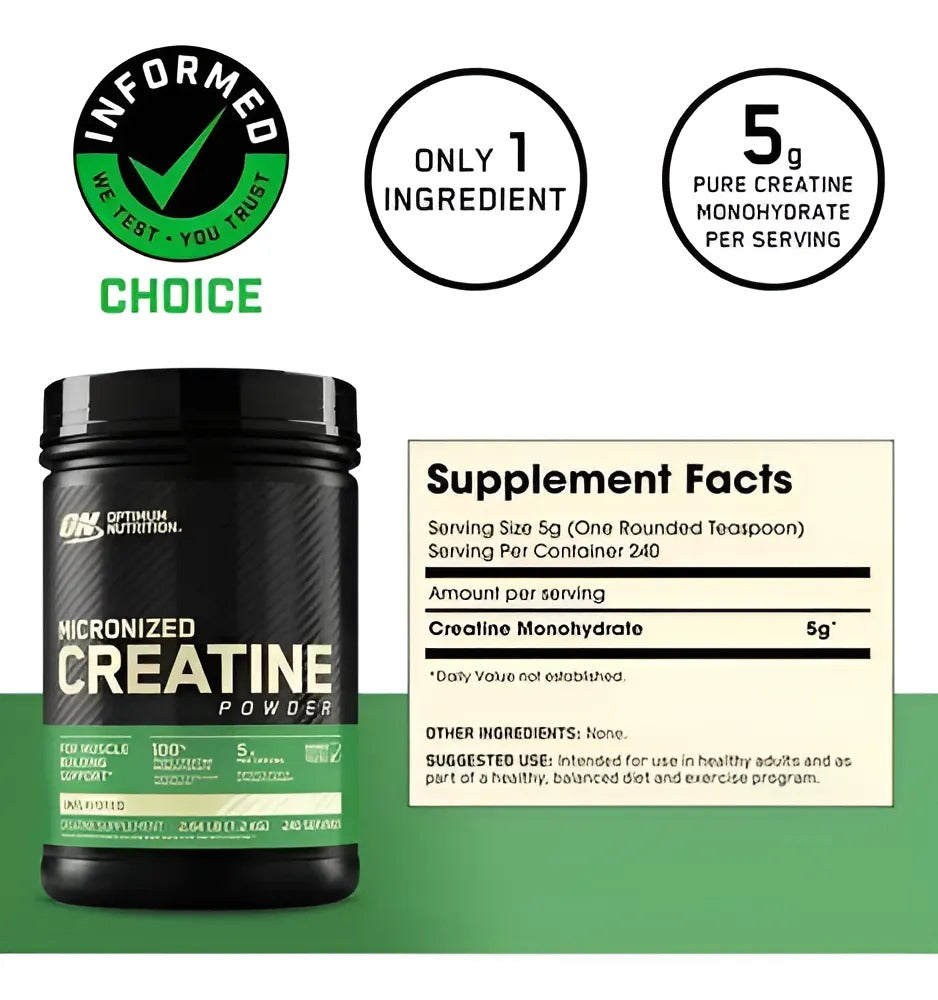 Creatina Optimum Nutrition 1.2kg