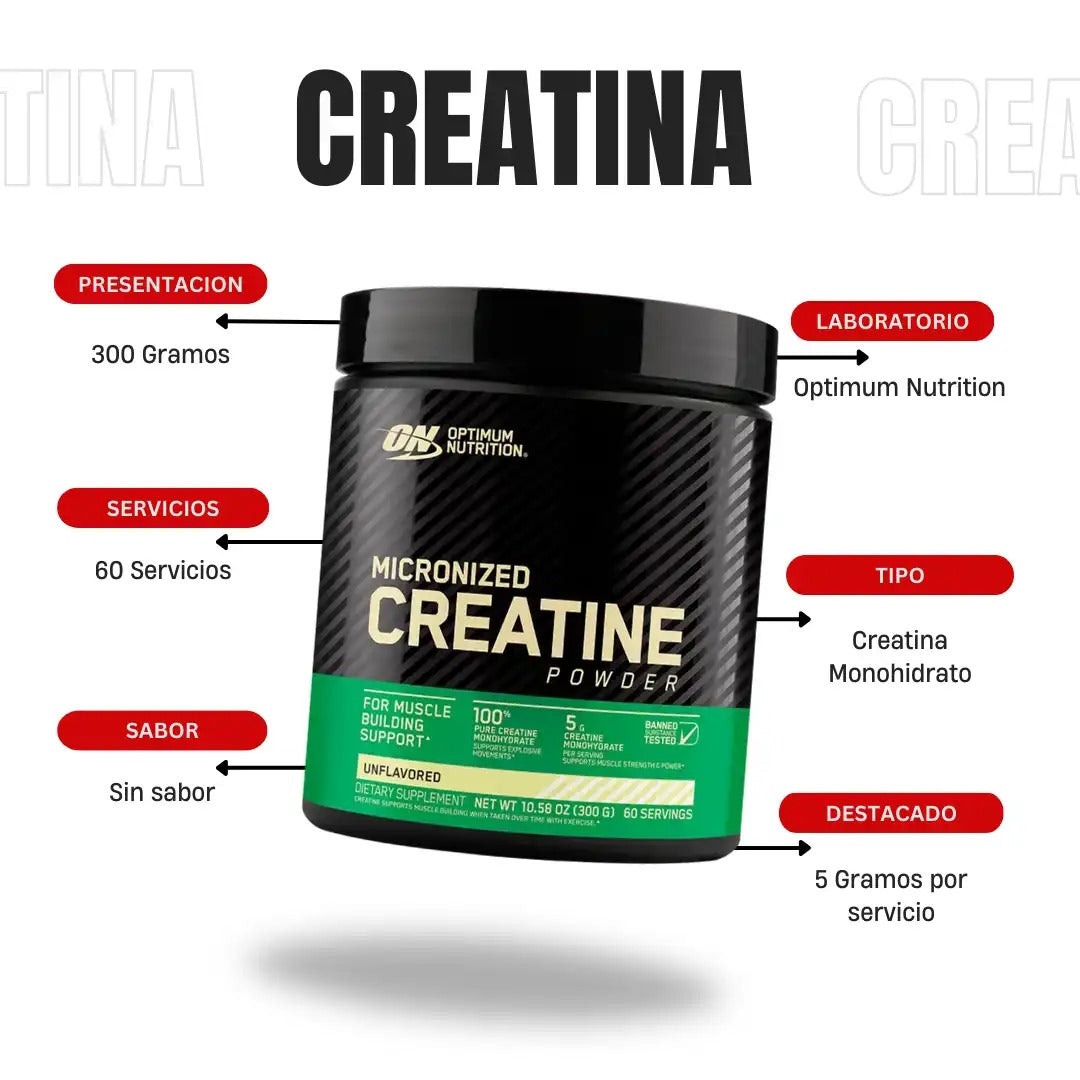 Creatina Optimum Nutrition 300gr