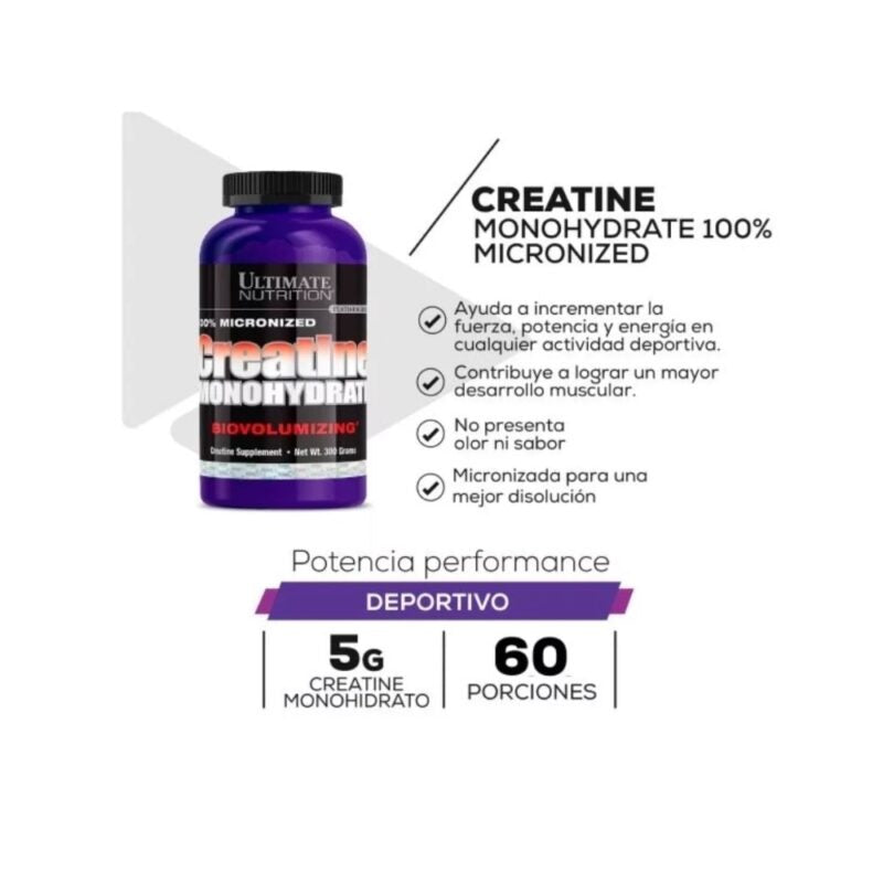 Creatina Ultimate Nutrition 300gr