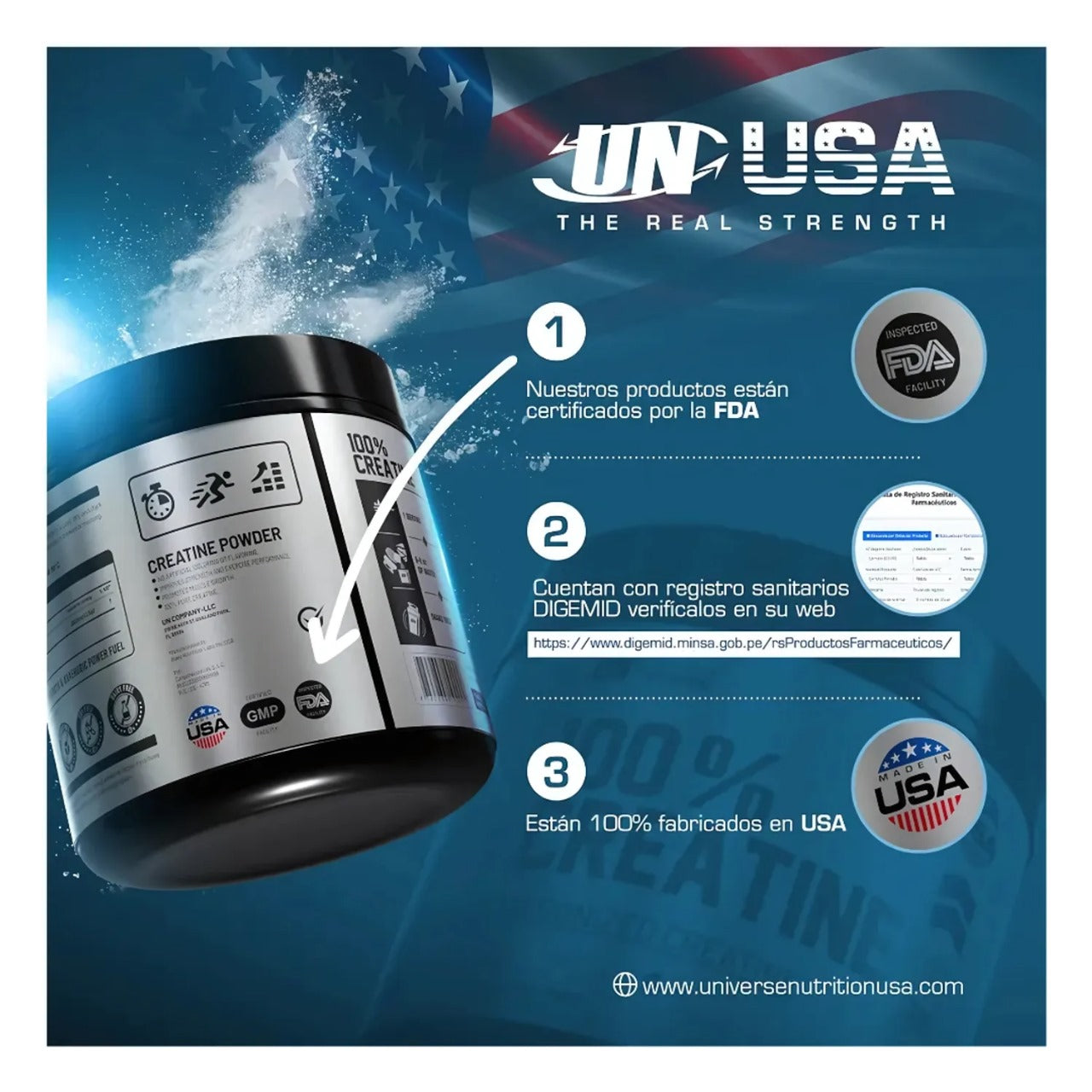 Creatina Universe Nutrition 250gr