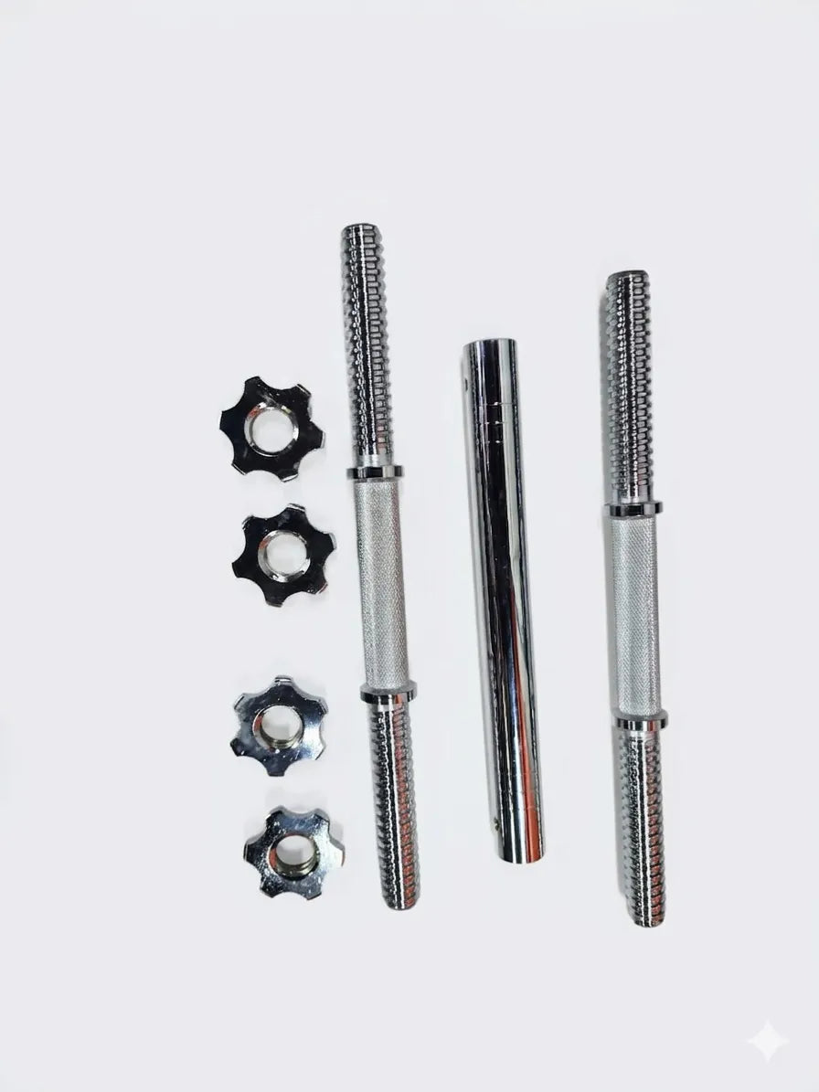 SET DE MANCUERNAS DE 20KG CON ADAPTADOR