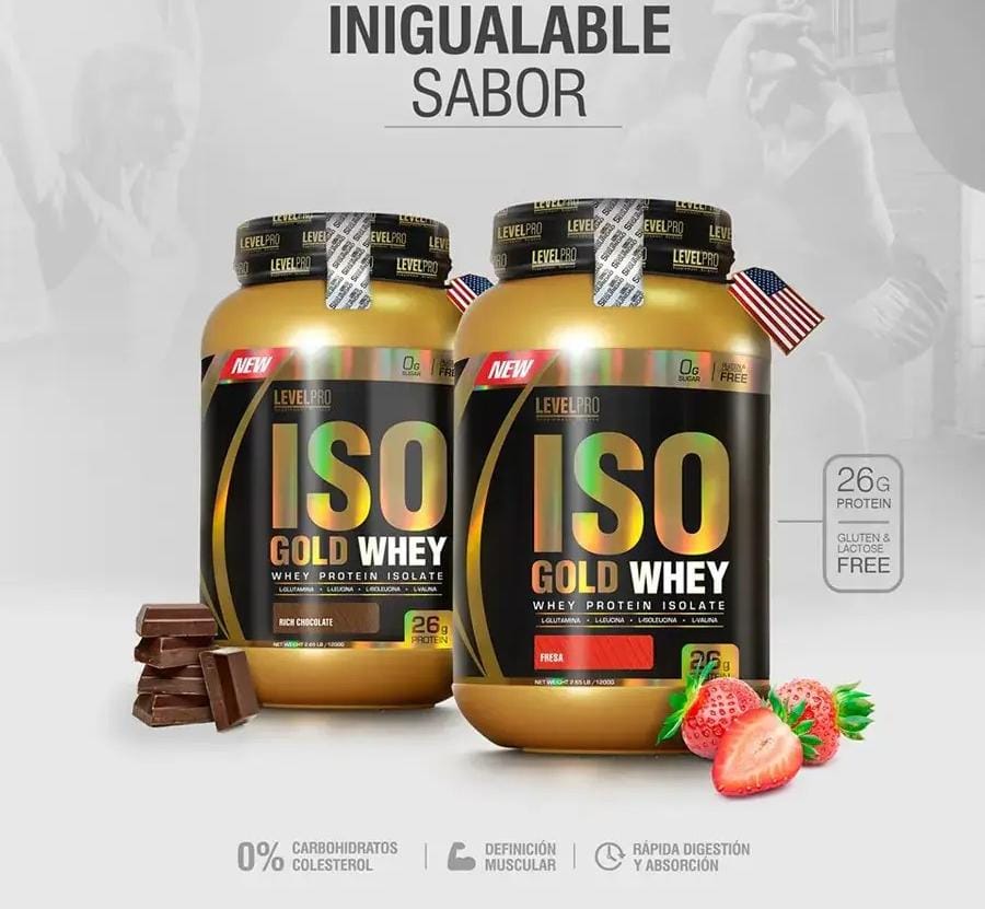 Iso Gold Whey / Level Pro 1.100gr