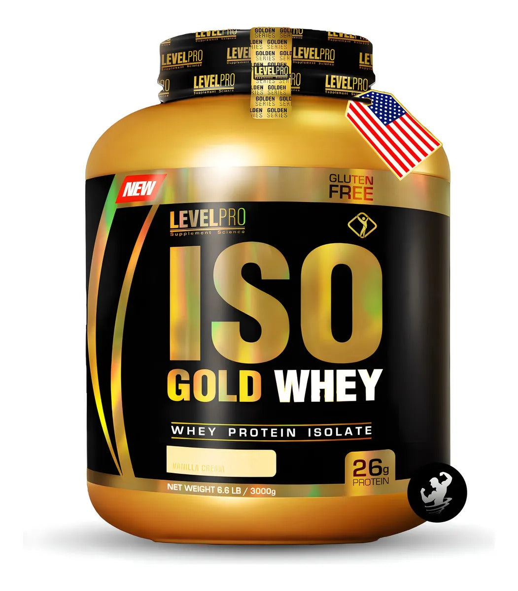 Iso Gold Whey / Level Pro 6.6LB