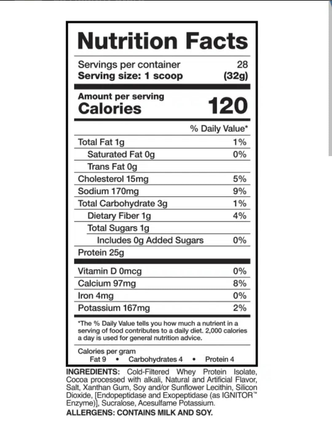 Iso Ject - Evogen - 896gr