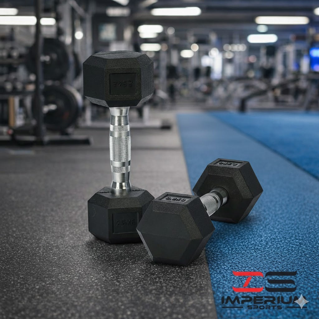 MANCUERNAS HEXAGONAL DE 2.5KG / PAR