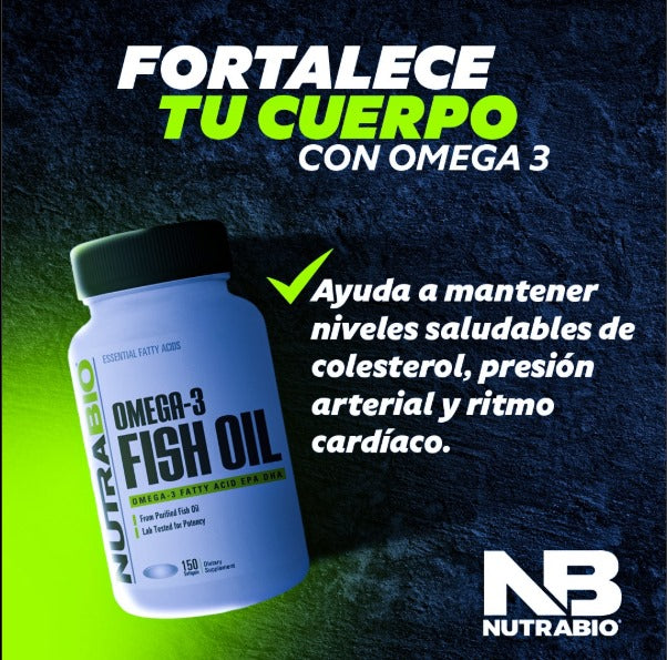 Omega 3/ Nutrabio 150 capsulas