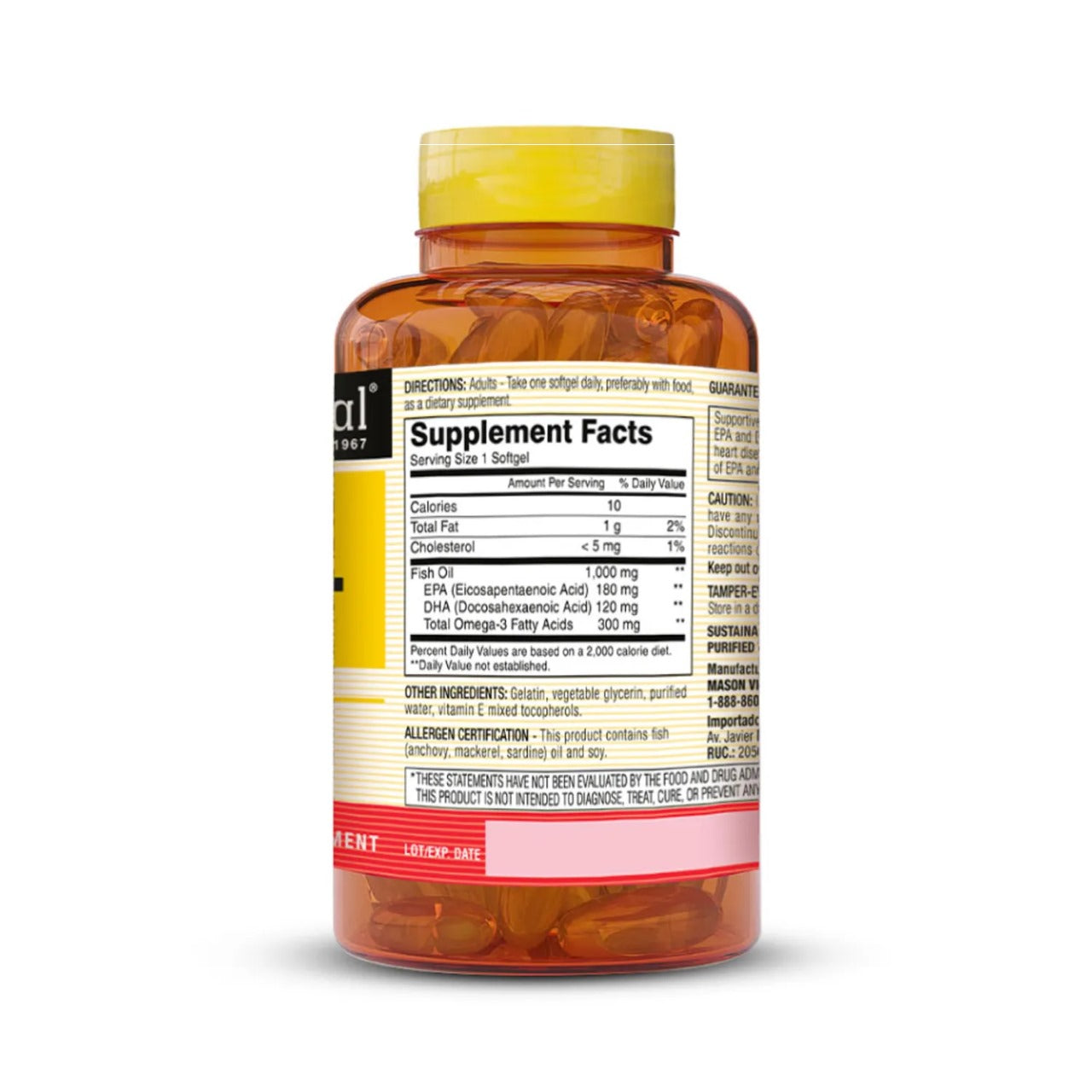 Omega 3 / Mason 1000 MG