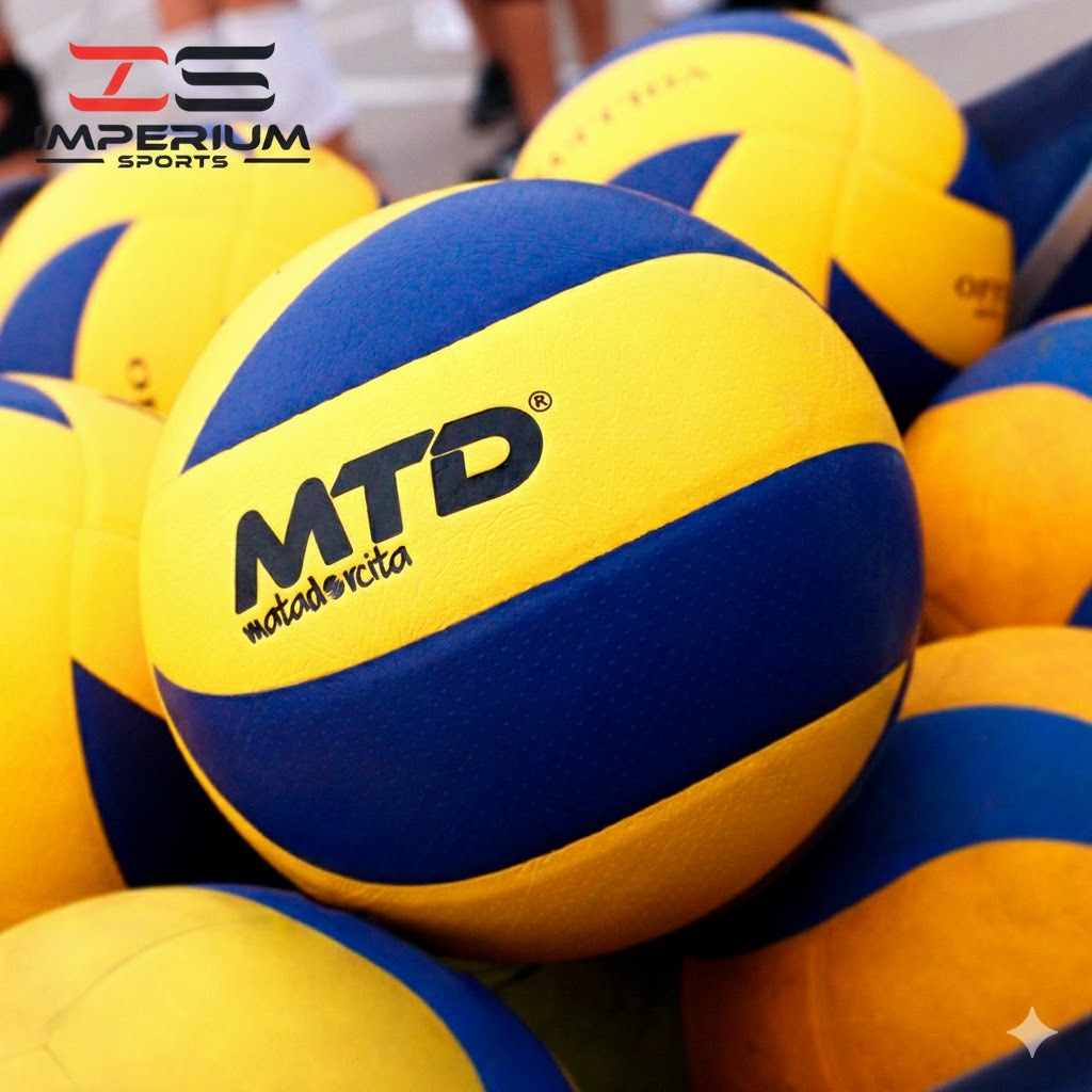 PELOTA DE VOLEY MTD ULTRA - AMARILLO-AZUL