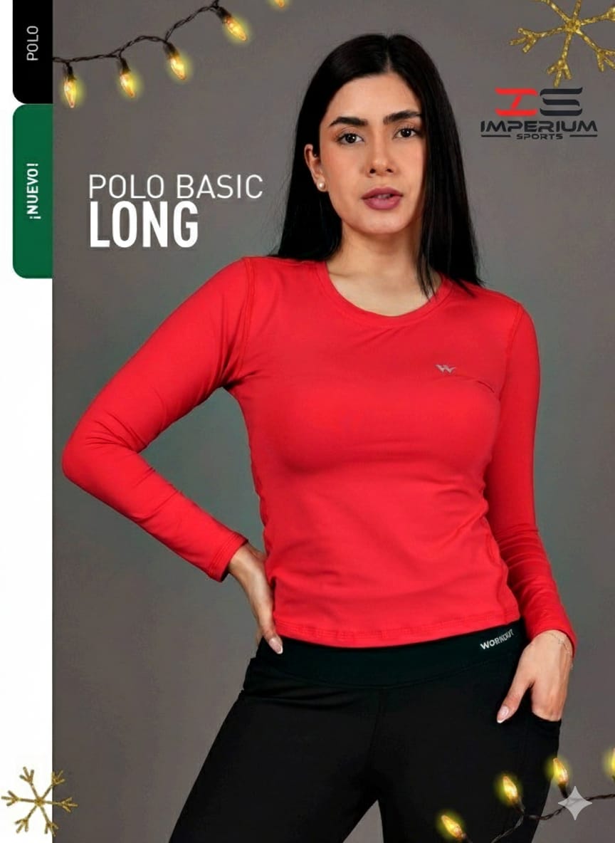 Polo Basic Long / Manga Larga