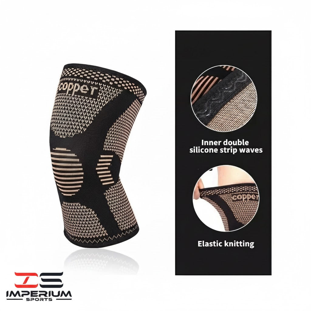 RODILLERA CON HILOS DE COBRE