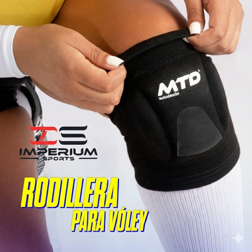 RODILLERA VOLEY MTD - NEGRO