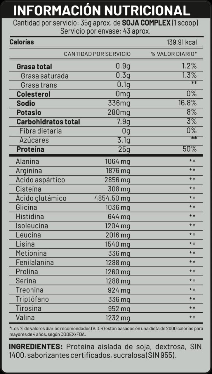Soja Complex - 1500kg