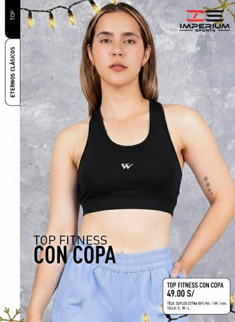 Top Cotna C/Copa - Standar