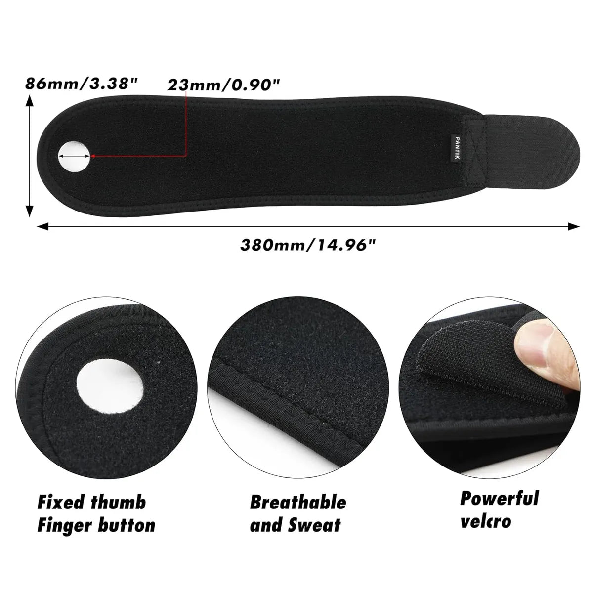 MUÑEQUERA PARA LESION JINGBA